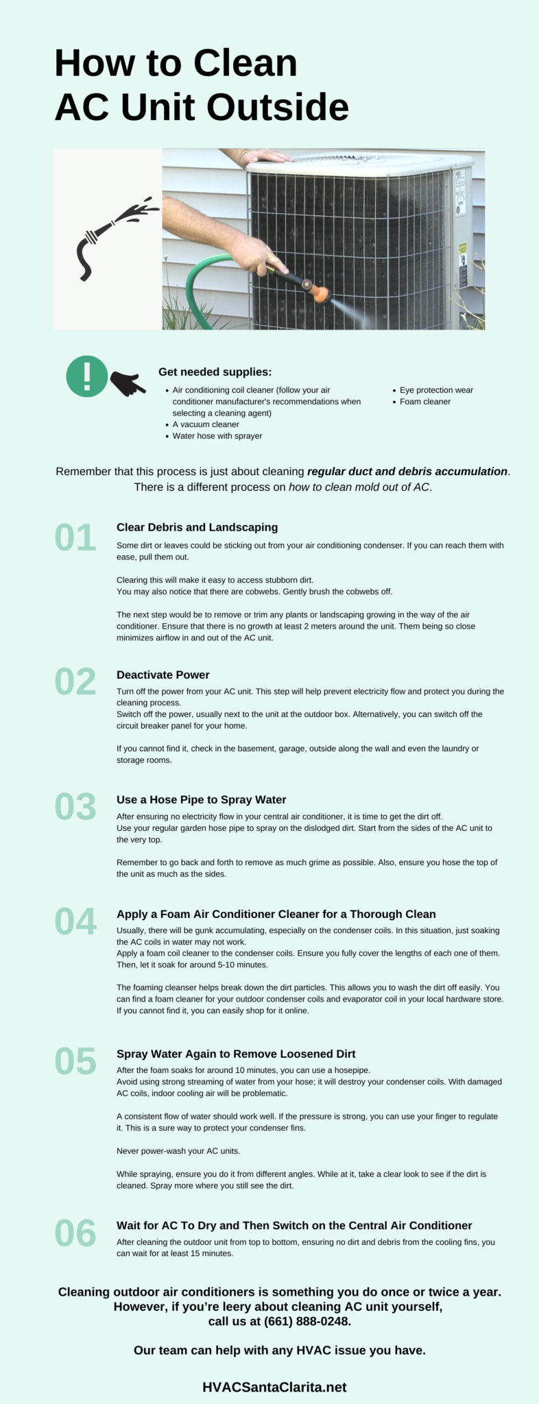 How to clean outside ac unit Simple Step by Step Guide