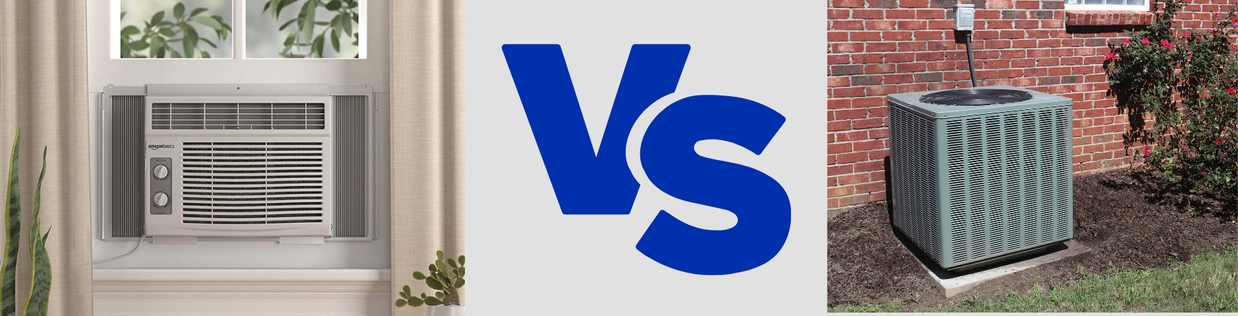Central air conditioner vs window air conditioner
