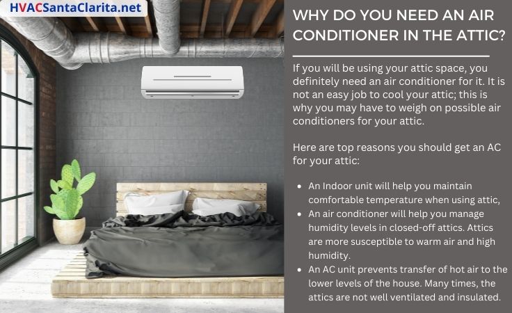 attic ac unit not cooling