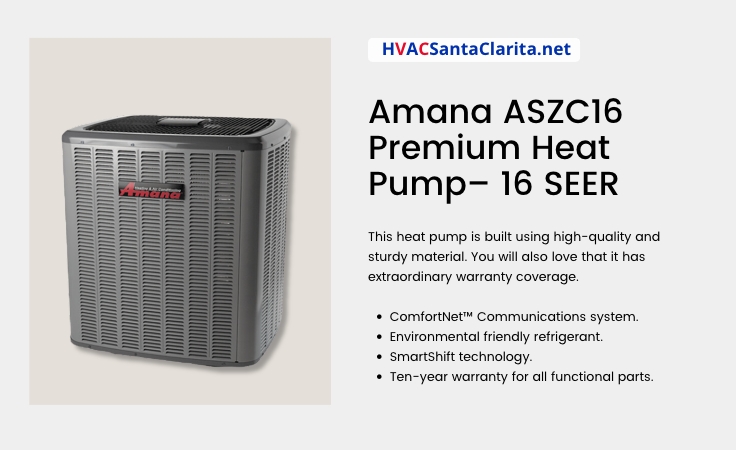 Amana ASZC16 Premium Heat Pump reviews
