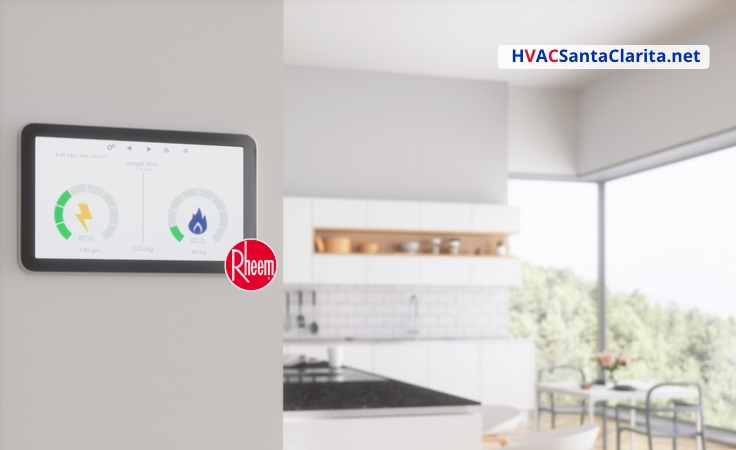 Rheem smart thermostat feature