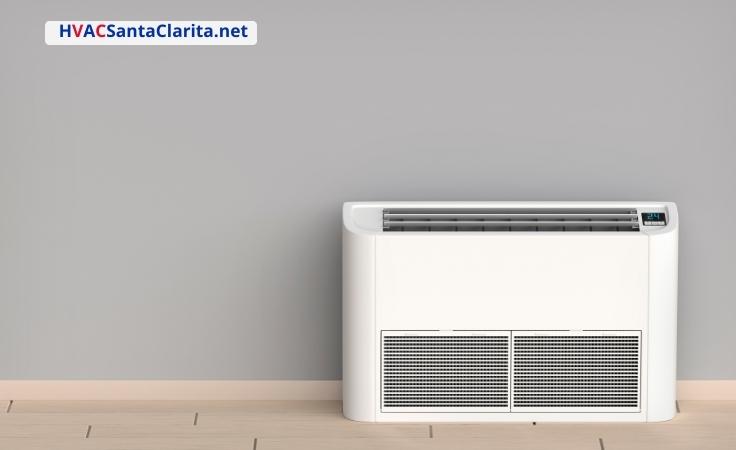 Floor mounted mini split features