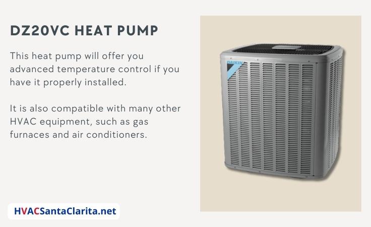 Daikin heat pump models
