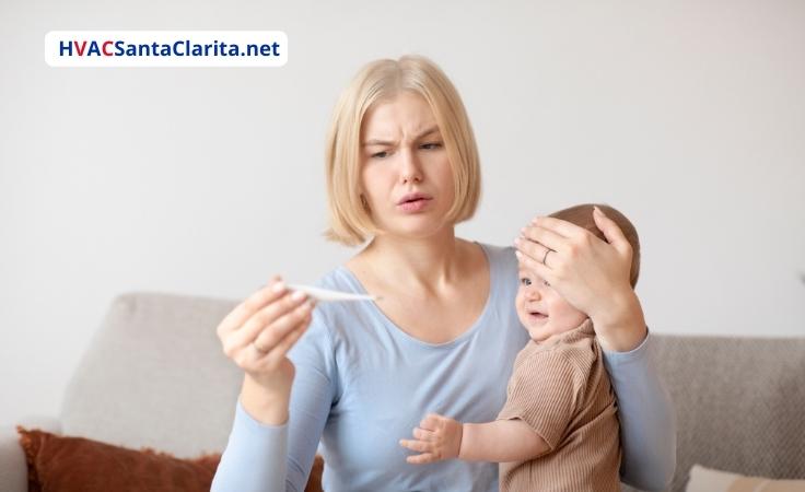 Signs your baby is overheating