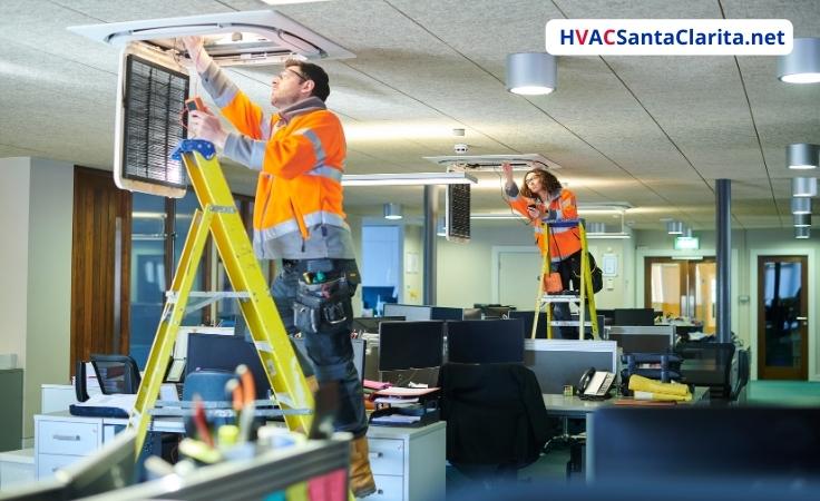 Commercial HVAC maintenance 