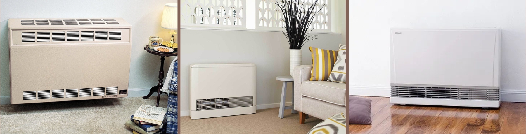 Gas wall furnace features