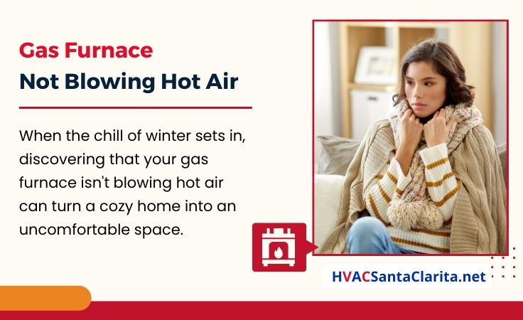 Gas furnace blowing cold air