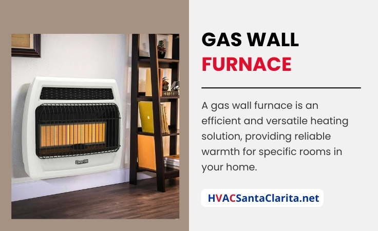 Gas wall furnace