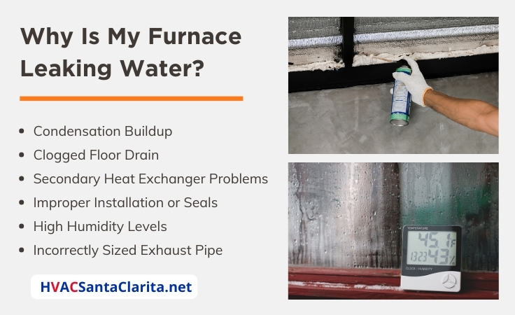 common causes of furnace leaks