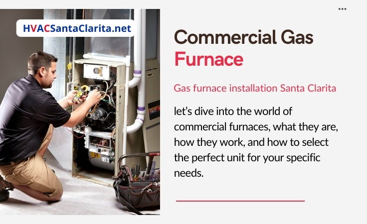 Commercial gas furnace services